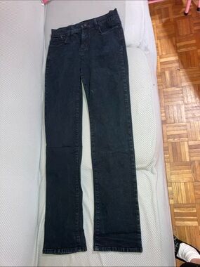 NYDJ Black Straight-Leg Women’s Jeans